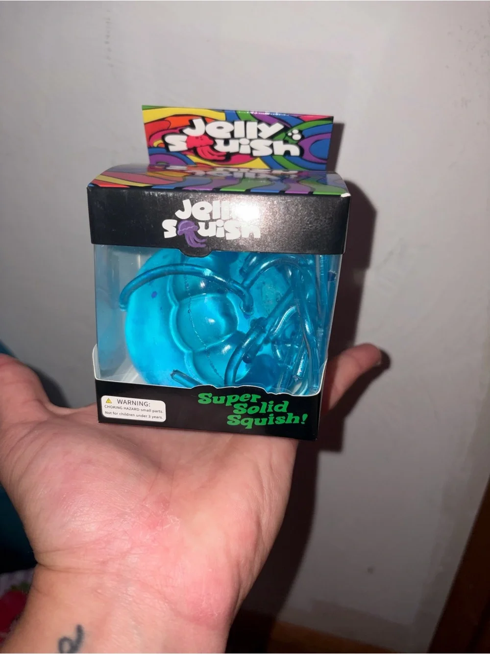 Blue Super Solid Squish Toy